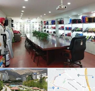 فروشگاه لوازم رزمی در شهر زیبا 