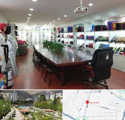 فروشگاه لوازم رزمی در بلوار تعاون