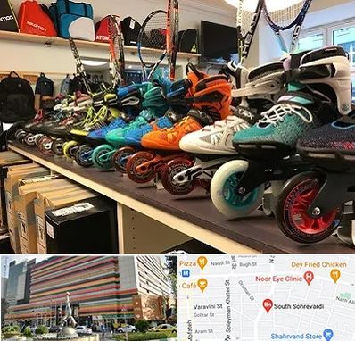 فروشگاه اسکیت در سهروردی 