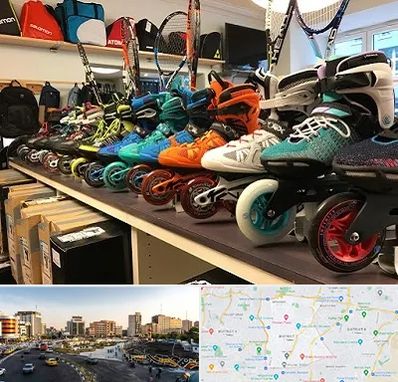 فروشگاه اسکیت در منطقه 7 تهران