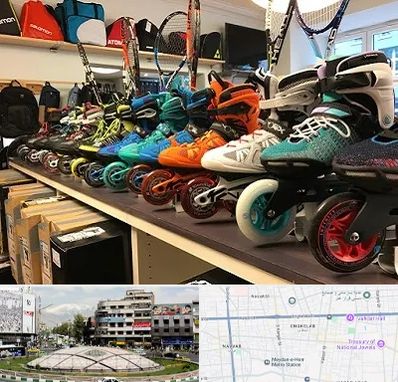 فروشگاه اسکیت در مرکز تهران