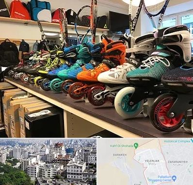 فروشگاه اسکیت در ولنجک 