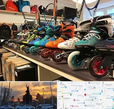 فروشگاه اسکیت در میدان حر
