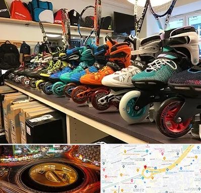 فروشگاه اسکیت در میدان ولیعصر