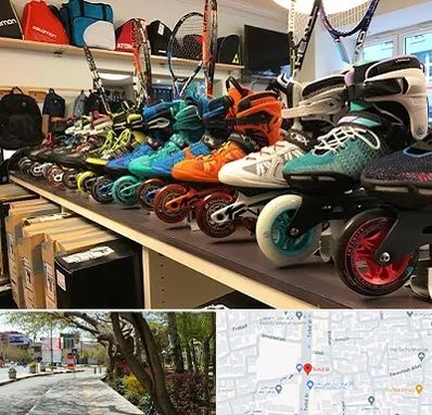 فروشگاه اسکیت در خیابان توحید اصفهان