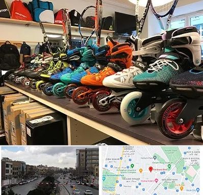 فروشگاه اسکیت در بلوار فردوسی مشهد