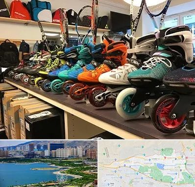 فروشگاه اسکیت در منطقه 22 تهران