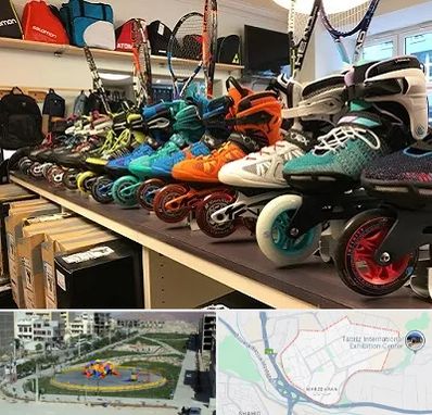 فروشگاه اسکیت در مرزداران تبریز