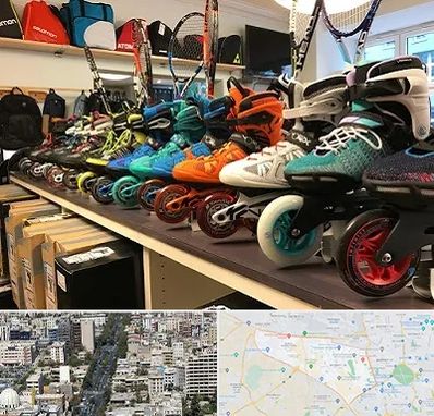 فروشگاه اسکیت در منطقه 18 تهران