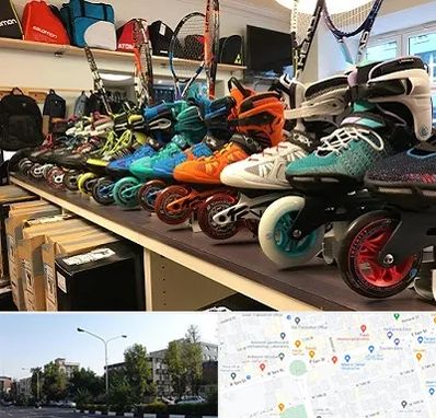 فروشگاه اسکیت در میدان کاج