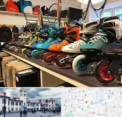 فروشگاه اسکیت در میدان شهرداری رشت
