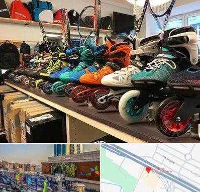 فروشگاه اسکیت در لاله پارک تبریز