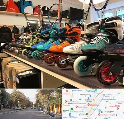 فروشگاه اسکیت در شریعتی 
