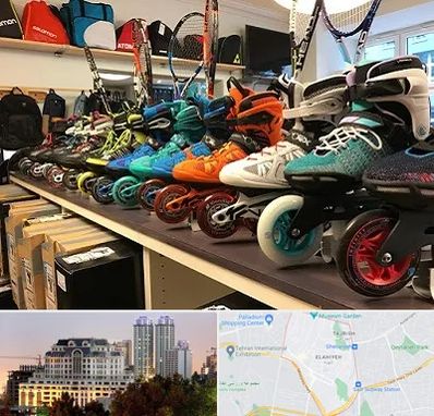 فروشگاه اسکیت در فرشته 