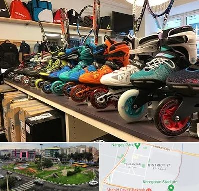 فروشگاه اسکیت در تهرانسر 