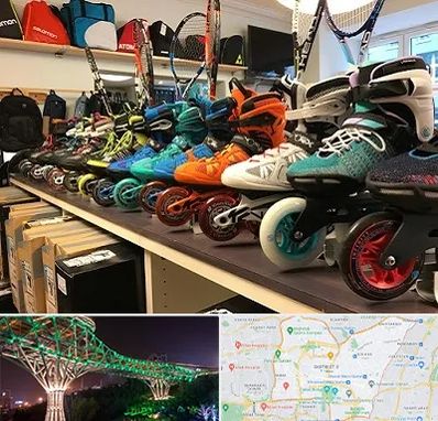 فروشگاه اسکیت در منطقه 3 تهران