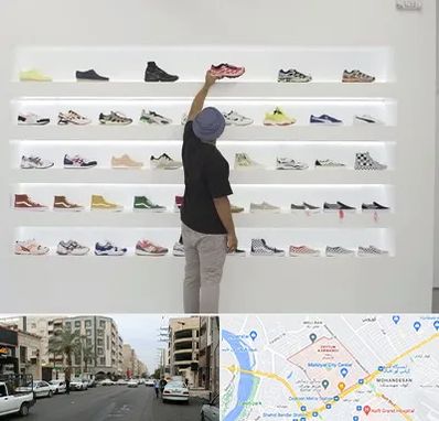 فروشگاه کفش ورزشی در زیتون کارمندی اهواز