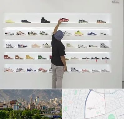 فروشگاه کفش ورزشی در جمشیدیه