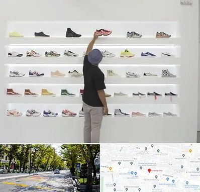 فروشگاه کفش ورزشی در میرداماد