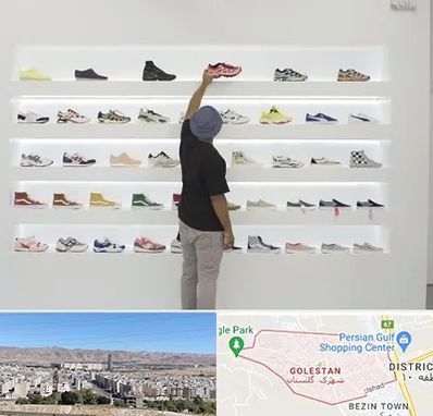 فروشگاه کفش ورزشی در شهرک گلستان شیراز