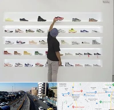 فروشگاه کفش ورزشی در پیروزی 