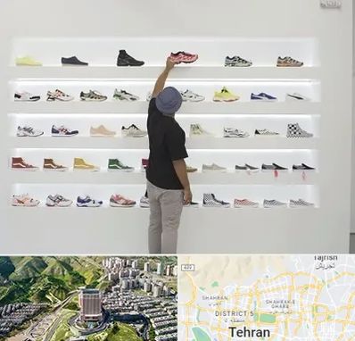 فروشگاه کفش ورزشی در شمال تهران 
