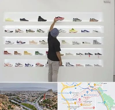 فروشگاه کفش ورزشی در معالی آباد شیراز