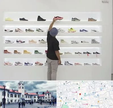 فروشگاه کفش ورزشی در میدان شهرداری رشت