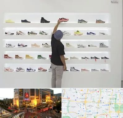 فروشگاه کفش ورزشی در جنت آباد تهران 