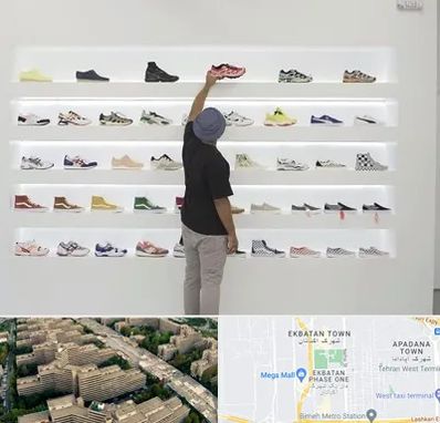 فروشگاه کفش ورزشی در اکباتان 