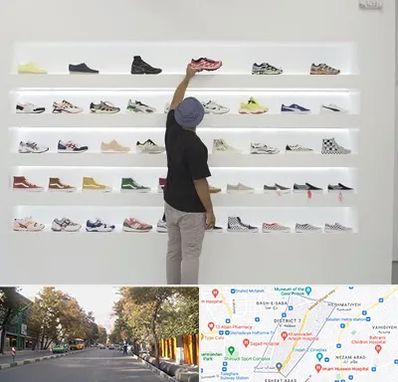 فروشگاه کفش ورزشی در شریعتی 