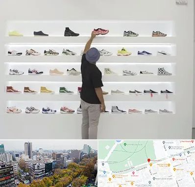 فروشگاه کفش ورزشی در بلوار کشاورز