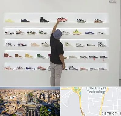 فروشگاه کفش ورزشی در استاد معین 