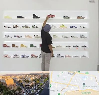 فروشگاه کفش ورزشی در تهرانپارس 