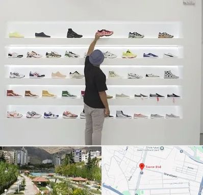 فروشگاه کفش ورزشی در بلوار تعاون