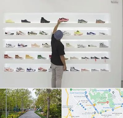 فروشگاه کفش ورزشی در قدوسی غربی شیراز