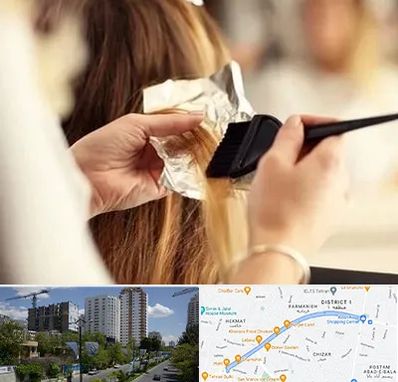 آرایشگاه رنگ و مش در اندرزگو