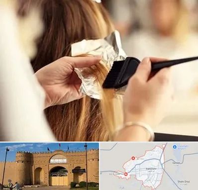 آرایشگاه رنگ و مش در ایرانشهر