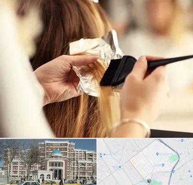 آرایشگاه رنگ و مش در طلاب مشهد