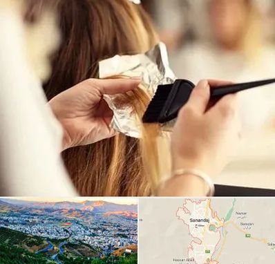 آرایشگاه رنگ و مش در سنندج