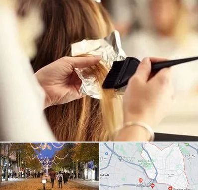 آرایشگاه رنگ و مش در ولیعصر ارومیه