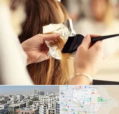 آرایشگاه رنگ و مش در منطقه 14 تهران