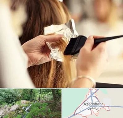 آرایشگاه رنگ و مش در آزادشهر