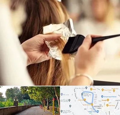 آرایشگاه رنگ و مش در فلکه گاز رشت