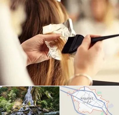 آرایشگاه رنگ و مش در الیگودرز