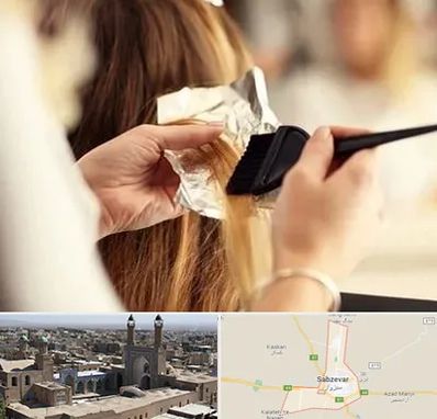 آرایشگاه رنگ و مش در سبزوار