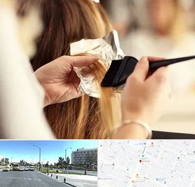 آرایشگاه رنگ و مش در بلوار کلاهدوز مشهد