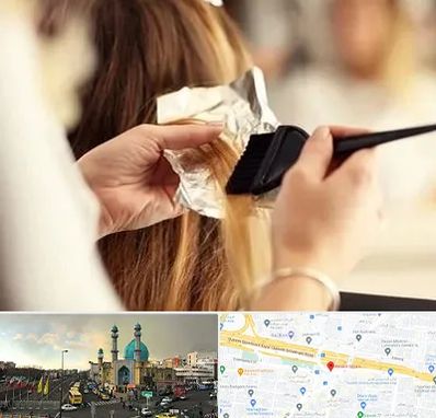 آرایشگاه رنگ و مش در رسالت