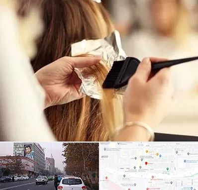 آرایشگاه رنگ و مش در کارگر شمالی