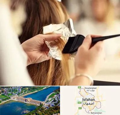 آرایشگاه رنگ و مش در اصفهان